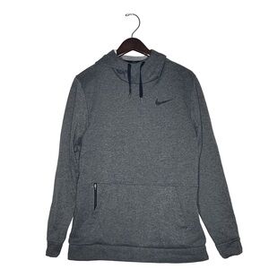 Nike Men's Charcoal Gray Hoodie